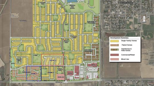 Map of Silverstone development